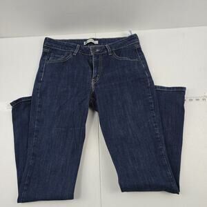 Levi's 518‎ too superlow boot cut jeans blue 11m 30x32 denim 5335